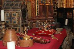 Korunovační klenoty zpátky v komoře