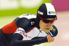 Rychlobruslařka Martina Sáblíková na ME v Heerenveenu