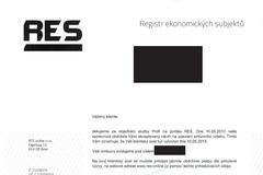 Formulář RES online