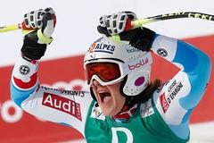 Marion Rollandová se raduje na MS