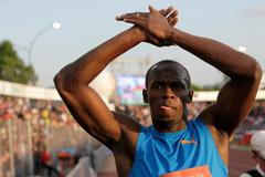 Usain Bolt na Zlaté tretře 2012