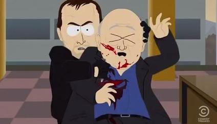 Bill Gates zabil šéfa Microsoftu, vtipkuje kreslený South Park