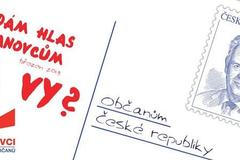 SPOZ - korespondeční lístek se Zemanem - vizuál