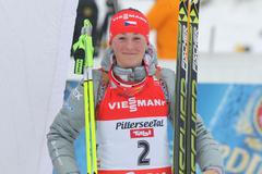 SP biatlonu,. Hochfilzen, stíhačka Ž: Veronika Vítková