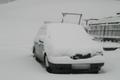 Sníh - auto