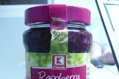 Malinový džem z Kauflandu