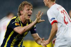 Fotbal Evropská liga, Fenerbahce - Plzeň: Dirk Kuijt