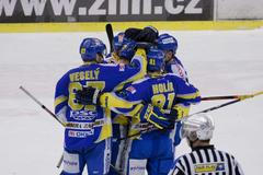 Extraliga, Zlín - Liberec: Ondřej Veselý a Petr Holík