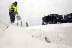 Maďarsko - sněhová kalamita