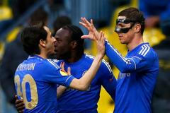 Radost hráčů Chelsea