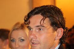 Fotbal, Zlatý míč ČR 2012/13: Karol Kisel s manželkou