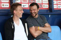 Fotbal, Sparta - Bohemians 1905: Bořek Dočkal a Tomáš Ujfaluši