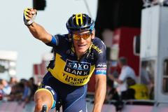 Roman Kreuziger po vítězném závodu Amstel