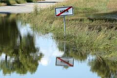 Hořín po povodních