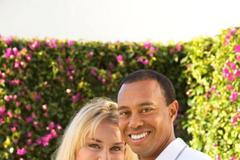 Tiger Woods a Lindsey Vonnová