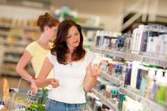 Nákupy, supermarket, potraviny