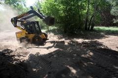 Spálený les u Bzence