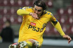 Sparta - Jihlava, osmifinále Poháru České pošty: Tomáš Rada (JIH)