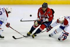 NHL, Washington - Montreal: Alexej Ovečkin - Ryan White a Josh Gorges