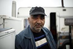 Romové na předměstí Paříže