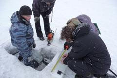 Výzkum v místě dopadu meteoritu - Čebarkul