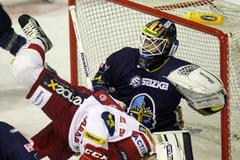 Hokej, extraliga: Kladno - Slavia Praha: Jan Chábera