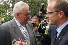 Prezident Zeman v Pardubicích