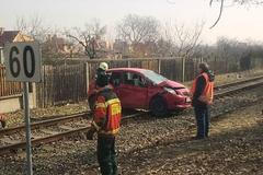 DN na přejezdu v Roudnici nad Labem