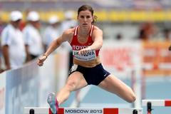 MS v atletice 2013, 400 m př. - rozběh: Zuzana Hejnová