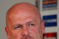 Trénink české reprezentace před utkáním s Itálií (Michal Bílek)