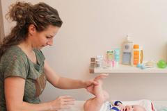 ilustračky - mateřská, péče o dítě