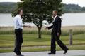 Obama Cameron G8