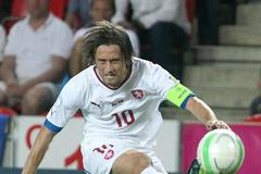 Fotbal, kvalifikace MS, Česko - Arménie: Tomáš Rosický