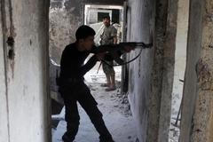 Bojovník v Aleppu