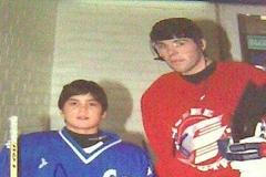 Jágr a Nail Jakupov (v 11 letech)