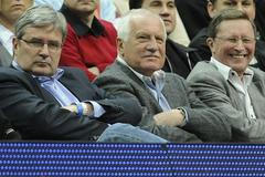 Miroslav Jansta a Václav Klaus