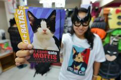 Kandidát na starostu - kocour Morris