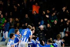 španělská liga, San Sebastian - FC Barcelona: radost San Sebastianu