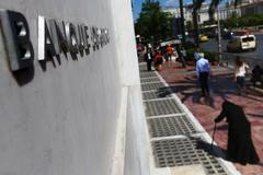 Řecko. Žebráci před centrální bankou