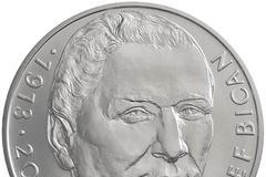 Pamětní mince Josefa Bicana