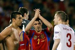 2011: Španělsko - ČR (Baroš, Villa, Kadlec)