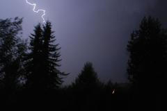 Bouřka ve Veselí nad Lužnicí