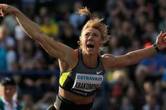 Maria Abakumovová na Zlaté tretře