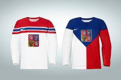 FOTO Podívejte se na nové dresy české hokejové reprezentace