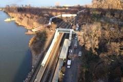 Nehoda vlaku v New Yorku