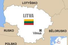 Litva - mapa