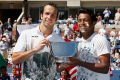 Štěpánek s Paesem po vítězství na US Open