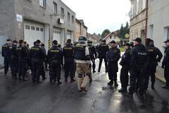 Demonstrace v Duchcově