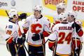 Jiří Hudler (Calgary Flames) v utkání NHL 2013 proti Dallasu Stars