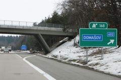 Objížďky D1 - Velká Bíteš a Jihlava